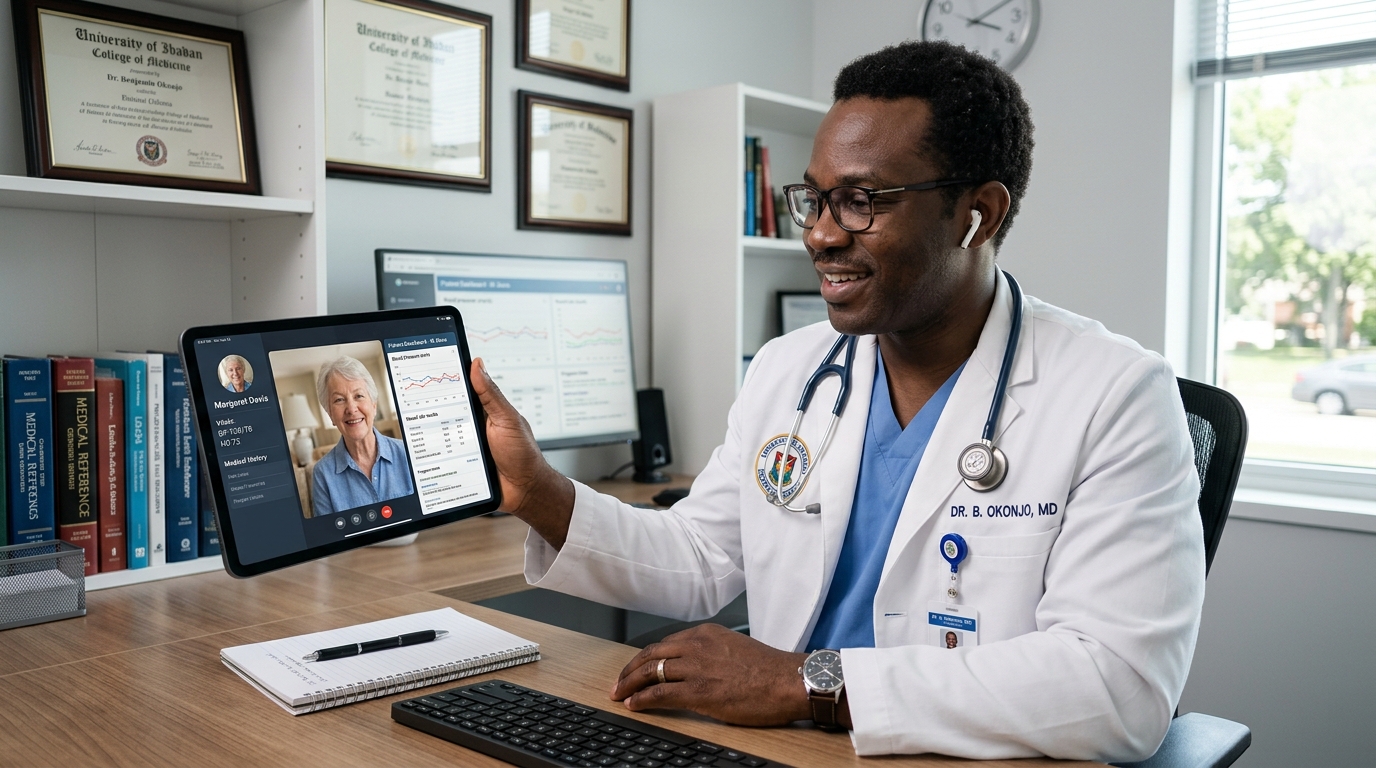 Telehealth and video calls on dependable connectivity