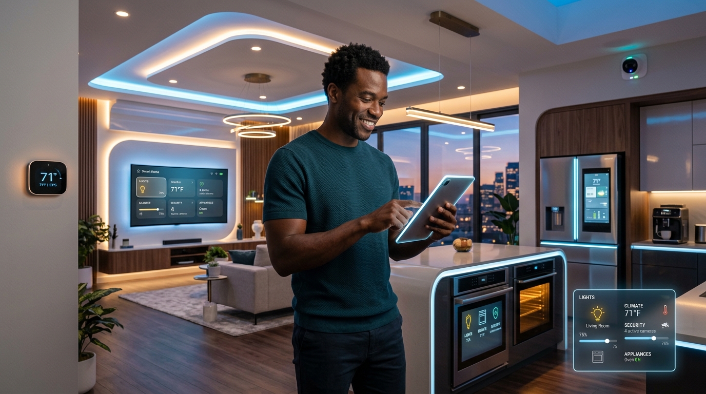 Smart home devices running on always-on internet